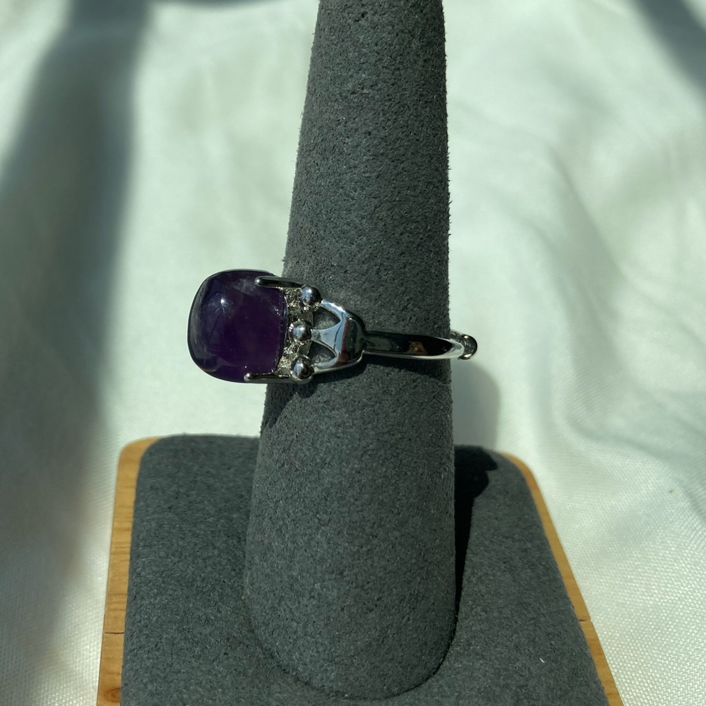 Amethyst s925 ring - Picture 2 of 6
